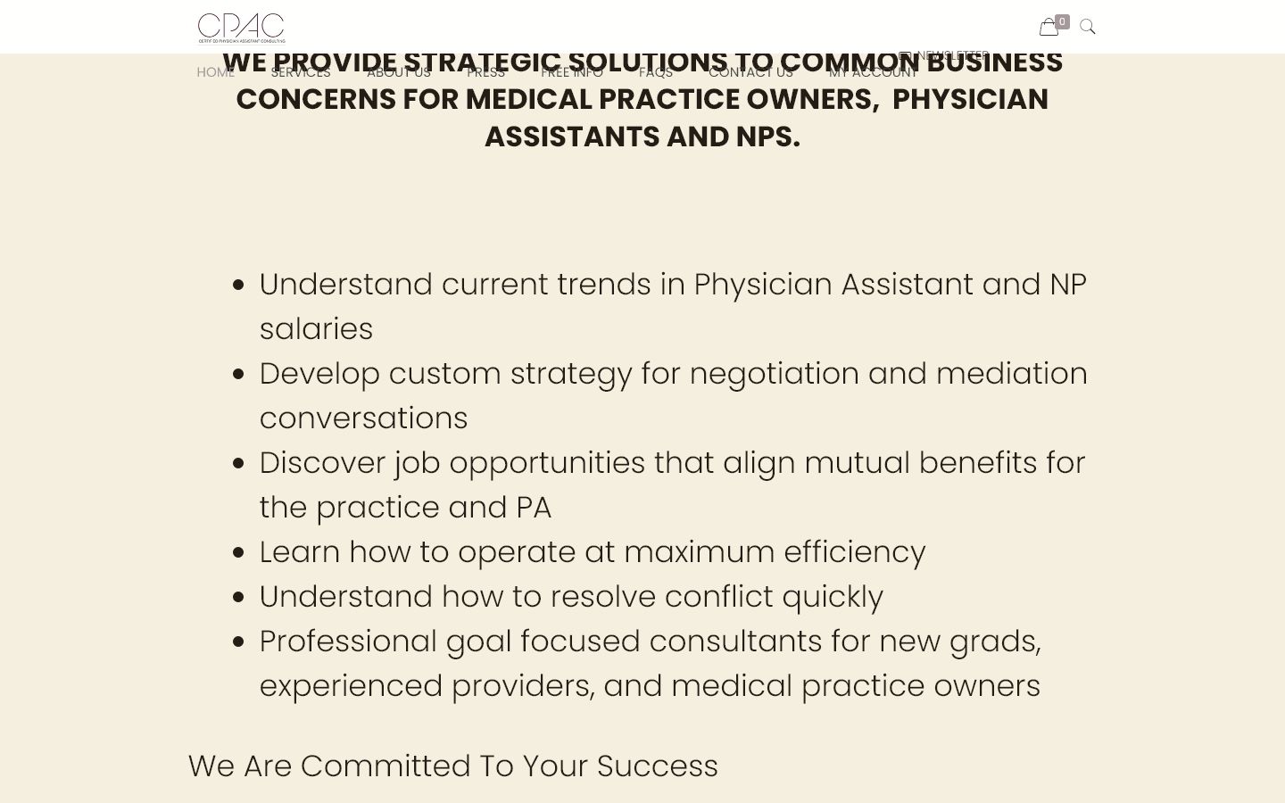 Certified Physician Assistant Consulting