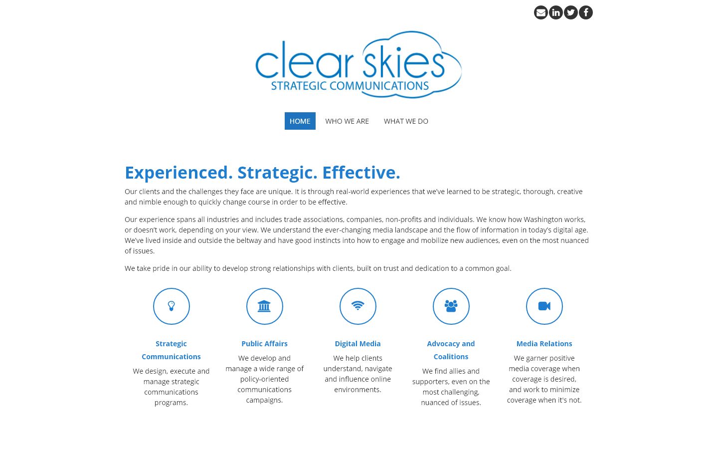 Clear Skies Strategic Communications